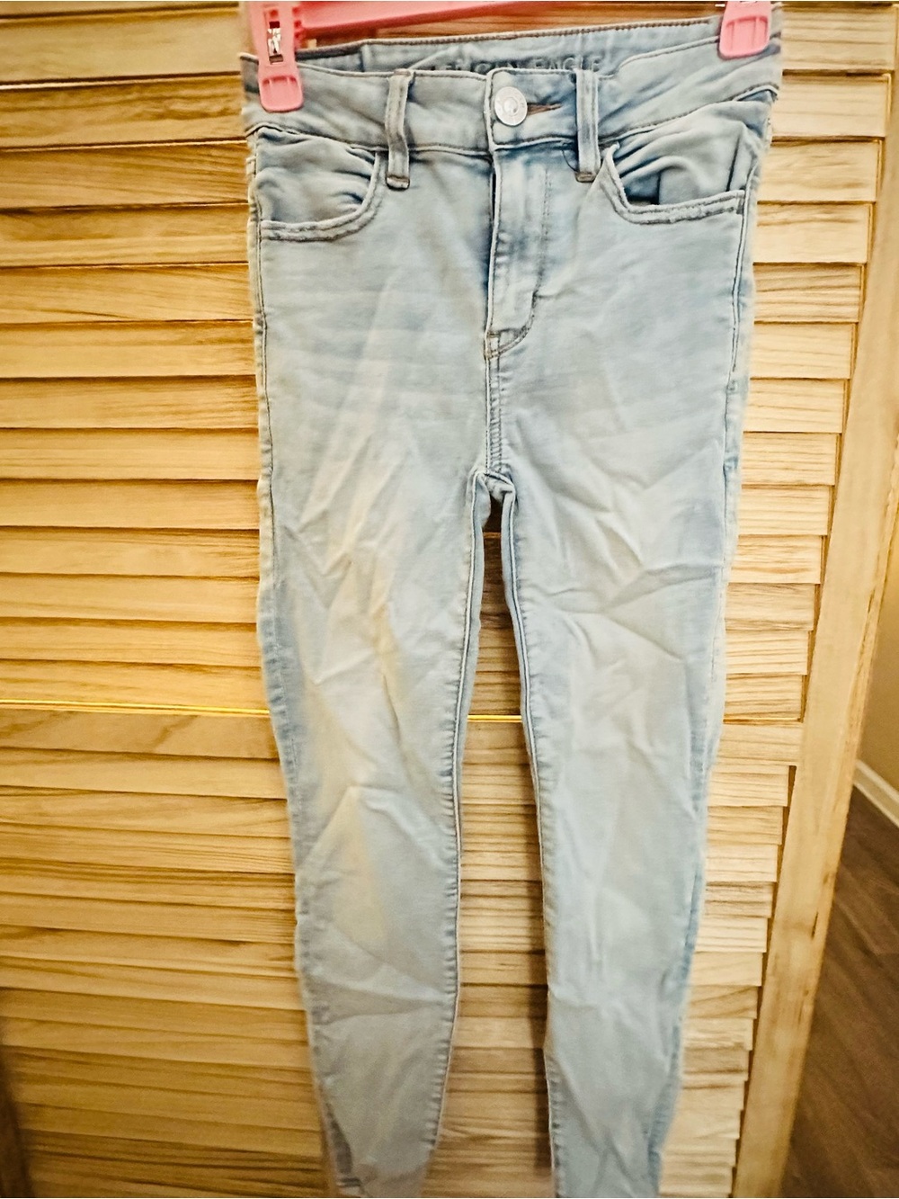 American Eagle Outfitters Light Blue Women's Skinny Jeans